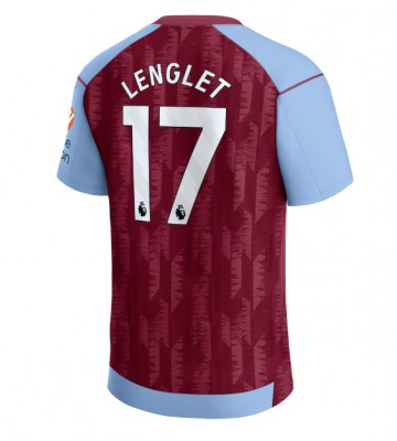Aston Villa Clement Lenglet #17 Replika Hjemmebanetrøje 2023-24 Kortærmet